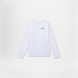 Hvit Longsleeve herre