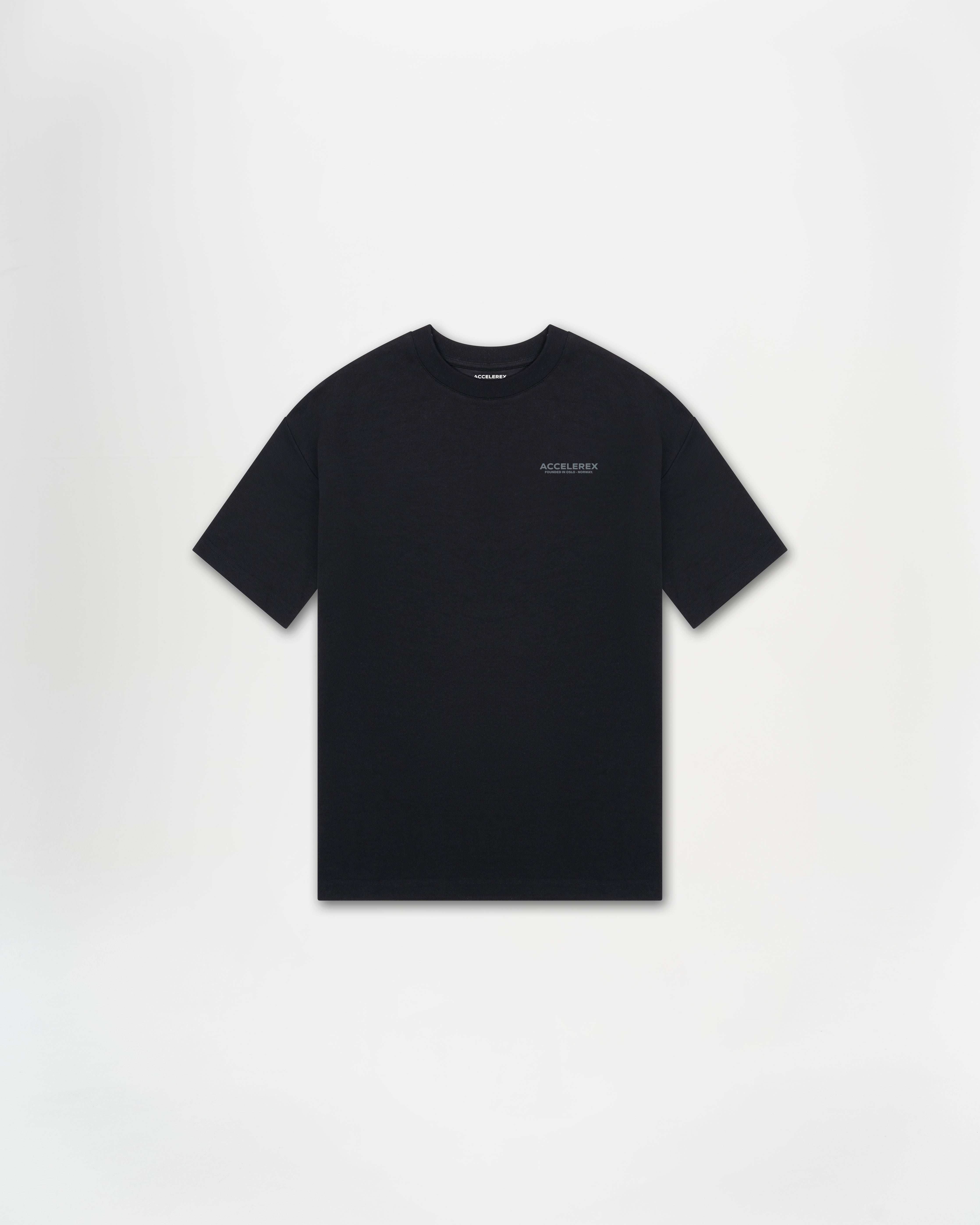 Oversized T-Skjorte Svart