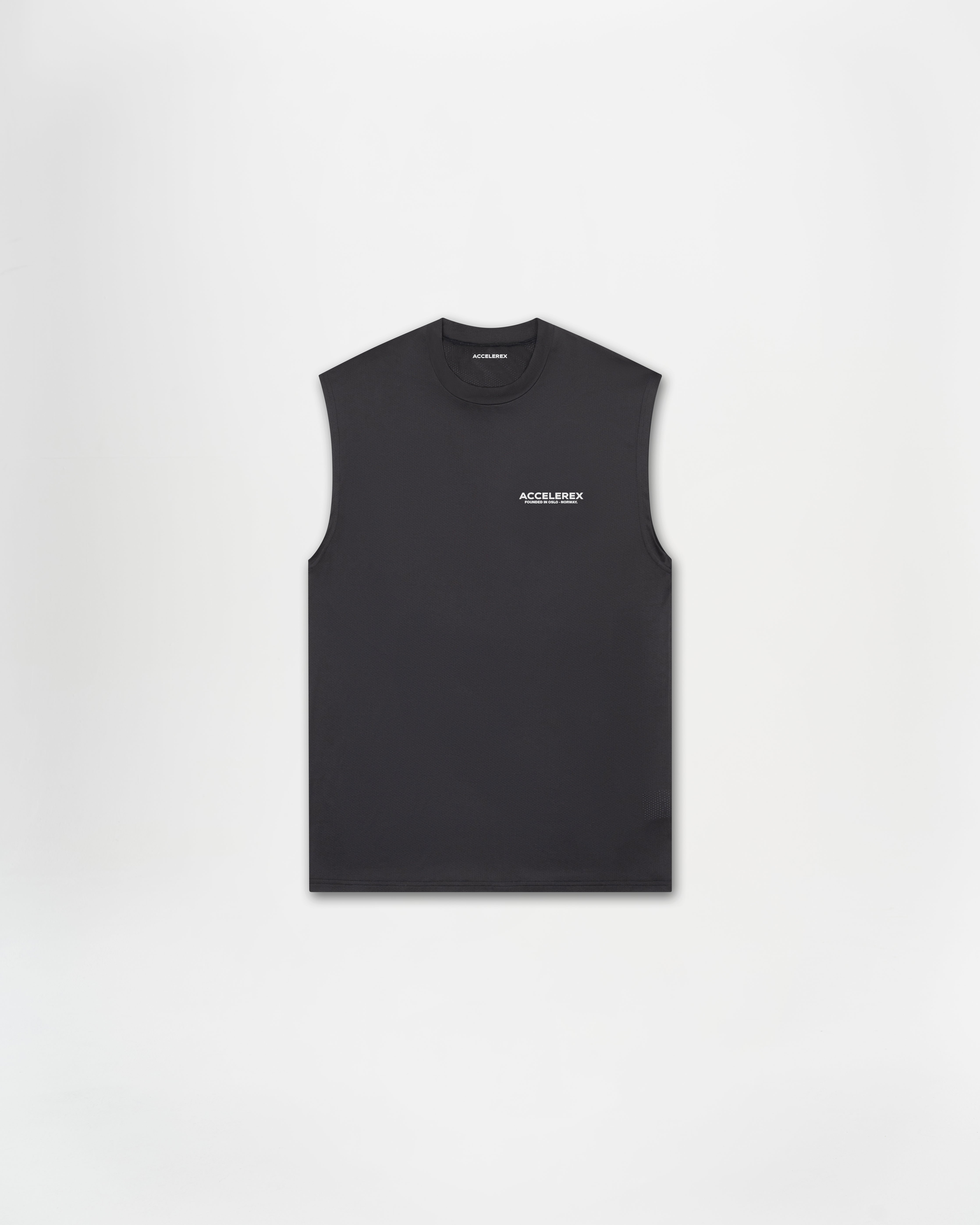 Oversized Black tank top