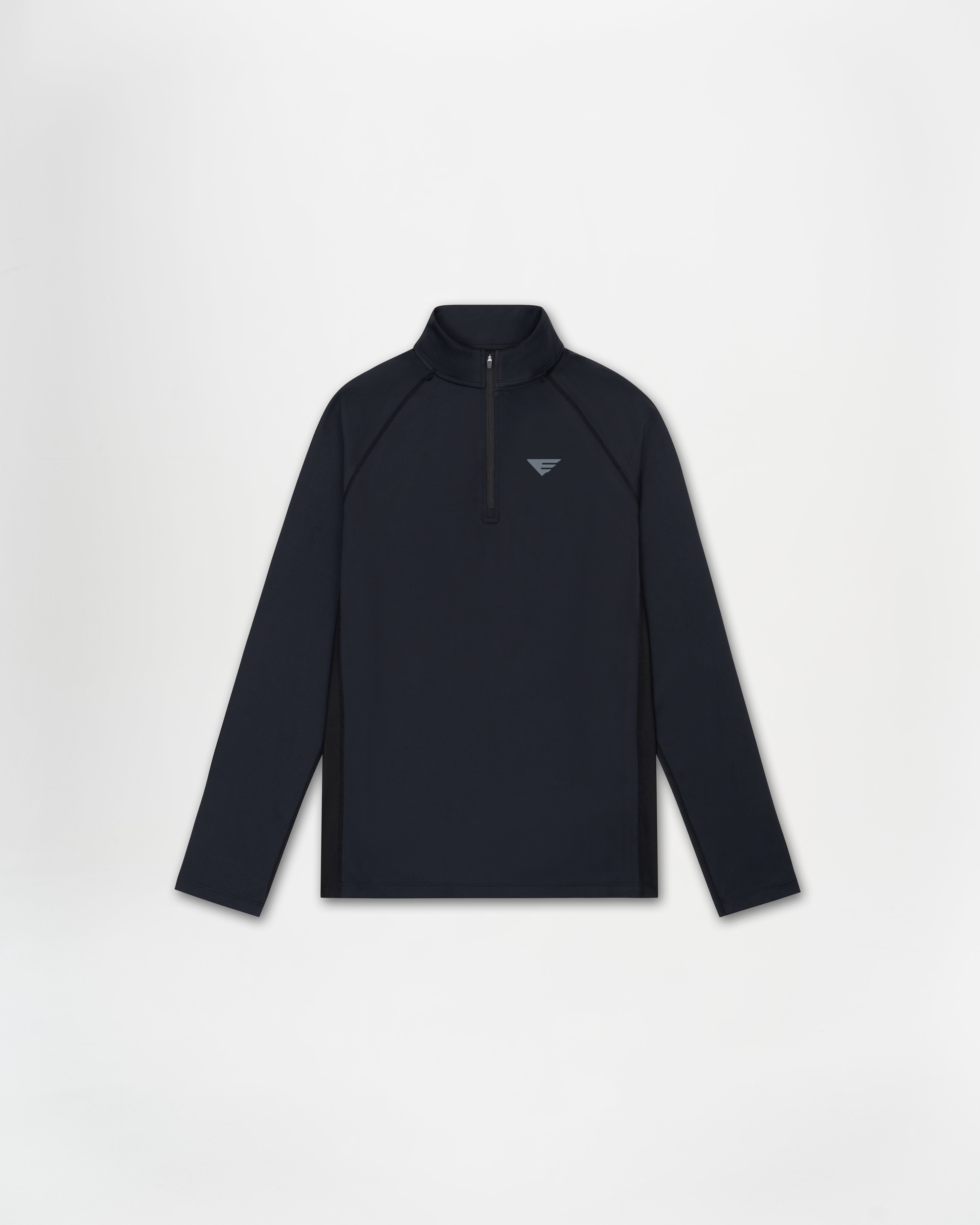 Black Longsleeve Quarter Zip
