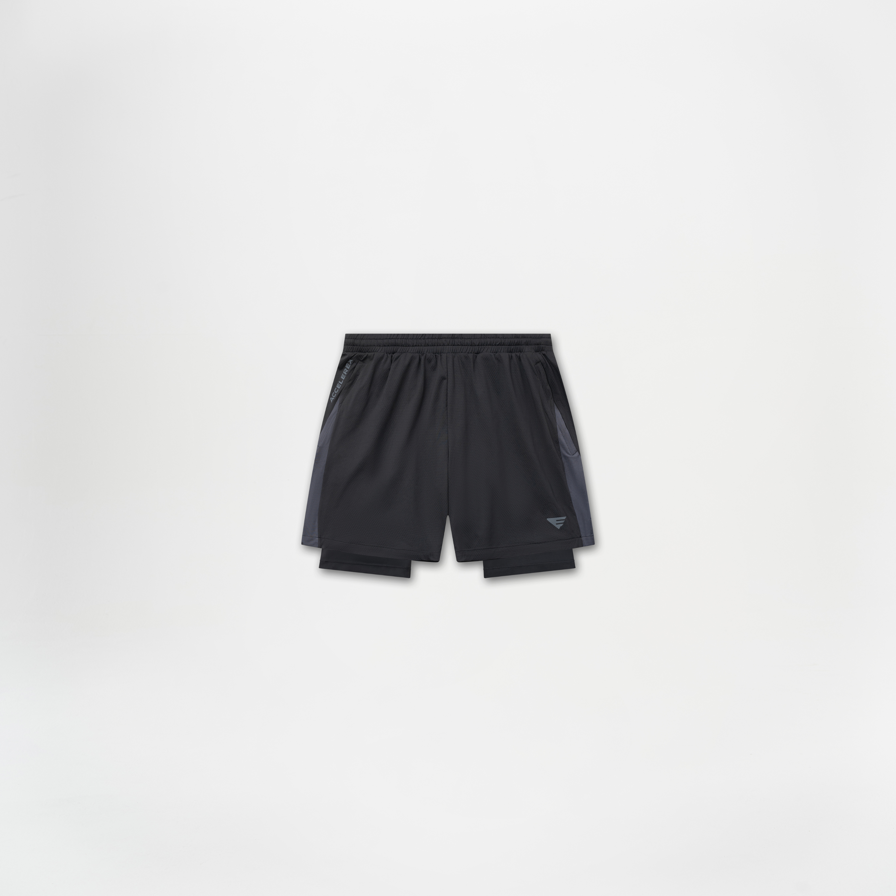 svart 2 in 1 shorts 