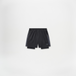 svart 2 in 1 shorts 