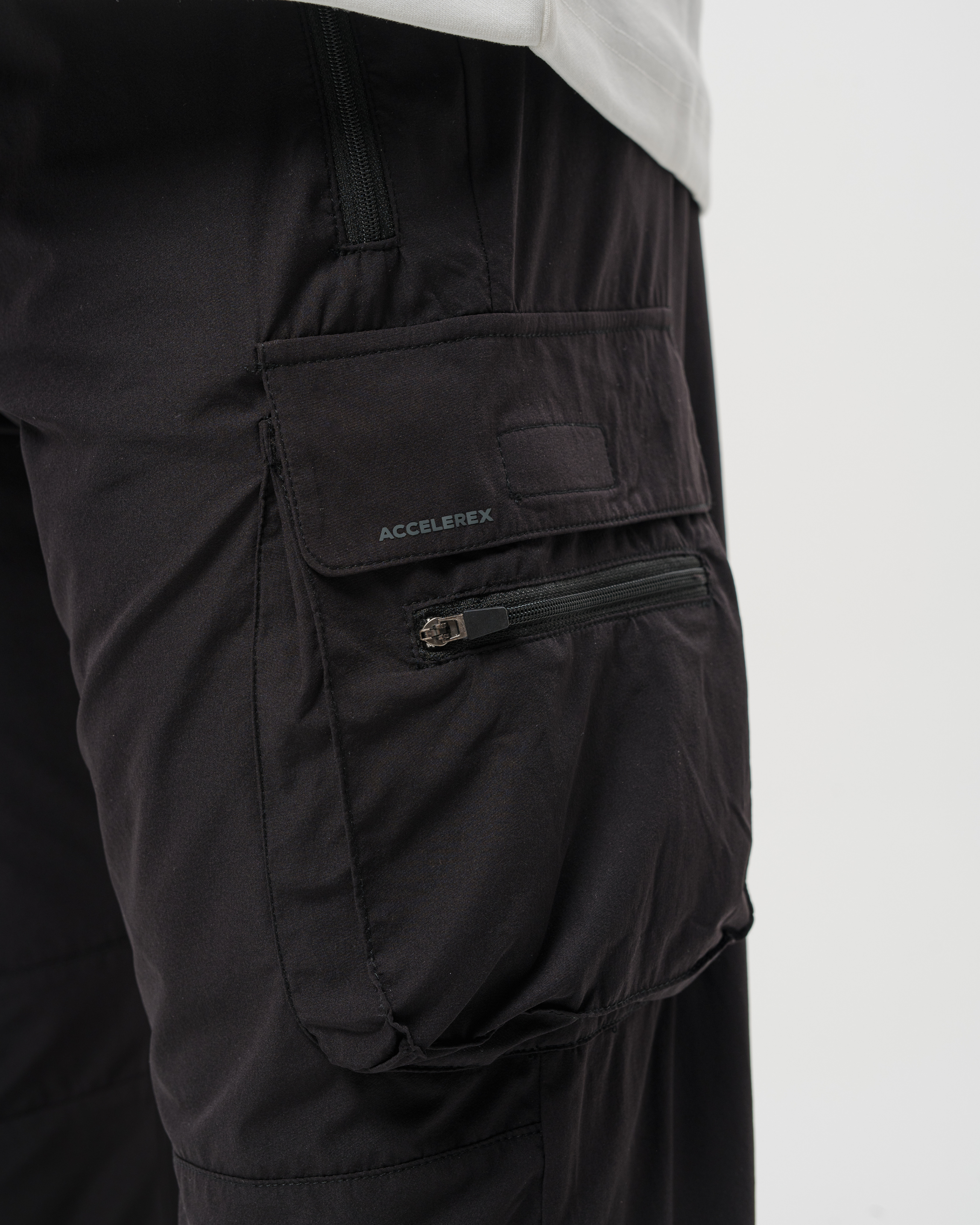 Cargo pants svart lommer