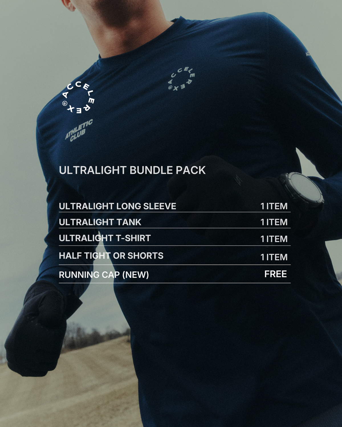 ULTRALIGHT BUNDLE – GET FREE RUNNING CAP