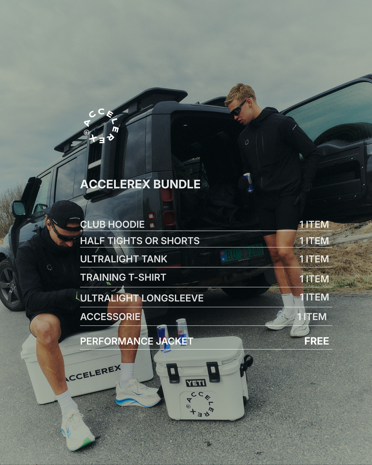 ACCELEREX BUNDLE - GET FREE PERFORMANCE JACKET