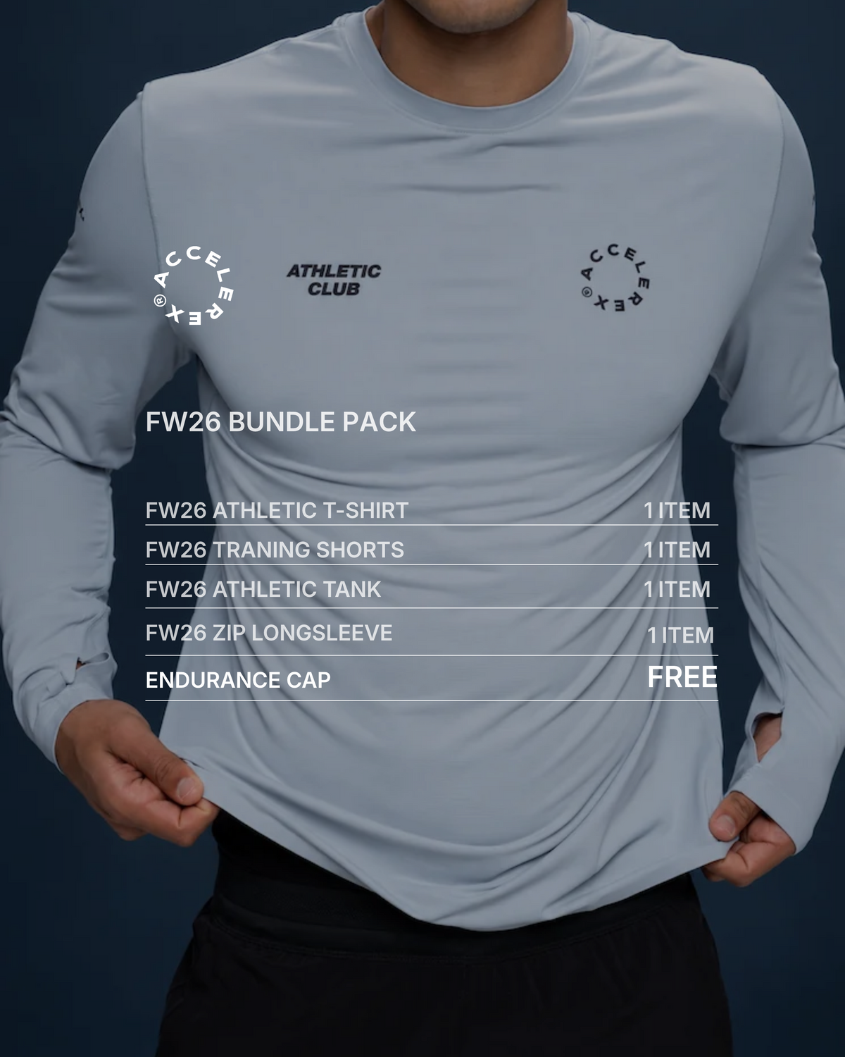 FW26 BUNDLE - GET FREE RUNNING CAP
