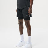 svart 2 in 1 shorts 